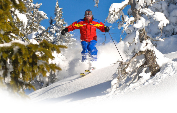 Катание на лыжах на курорте Зеефельд, Австрия