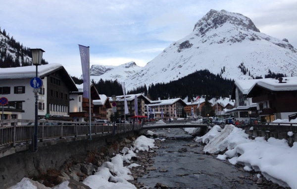 Городские дома на горнолыжном курорте Лех, Австрия