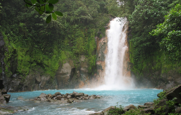 Селеста водопад в Коста-Рика