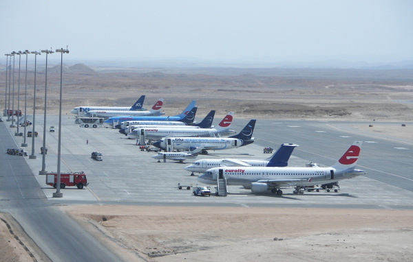 Аэропорт на курорте Марса Алам, Египет