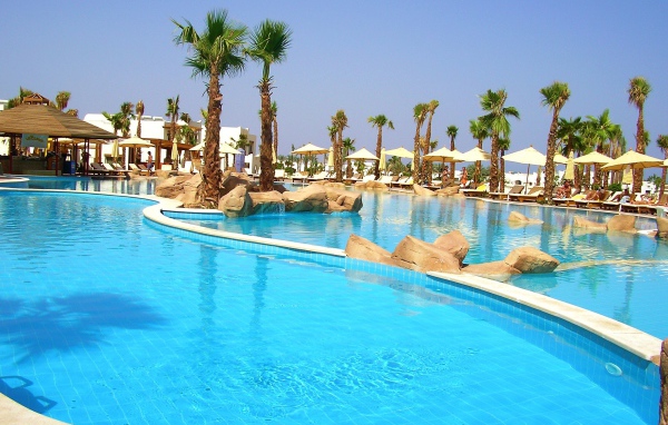 Отель на побережье на курорте Шарм эль Шейх, Египет