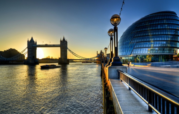 Великолепный вид в Лондоне