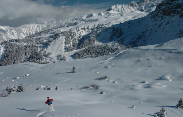 Активный отдых на горнолыжном курорте Куршевель, Франция