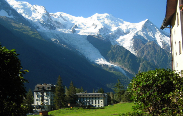 Альпы на курорте Шамони, Франция