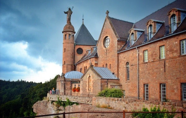 Собор в Эльзасе, Франция