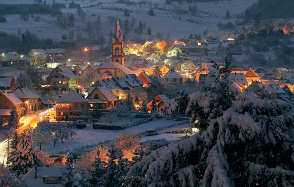 Рождество в Эльзасе, Франция