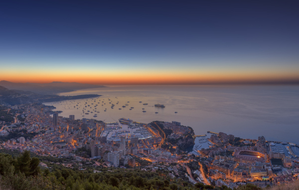 Вечер в Монте-Карло, Франция