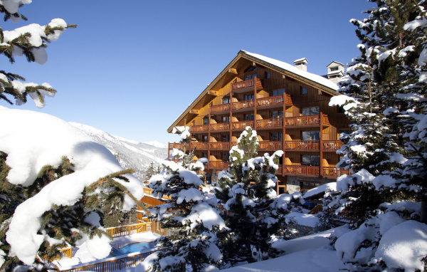 Гостиница на горнолыжном курорте Мерибель, Франция