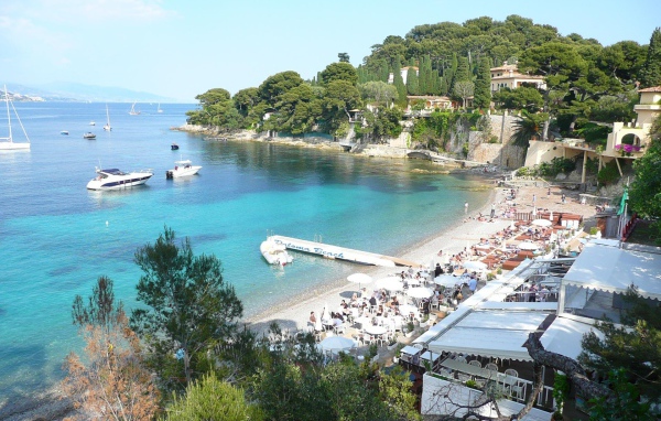 Причал на курорте Сен-Жан-Кап-Ферра, Франция