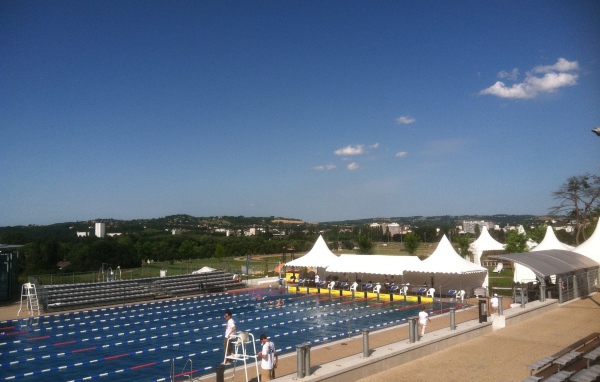 Олимпийский бассейн в городе Виши, Франция