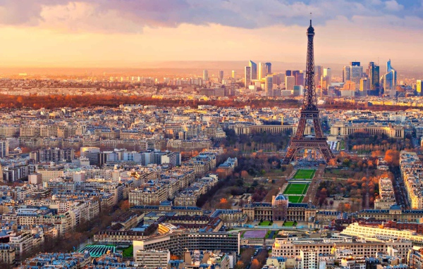 Панорама в Париже, Франция
