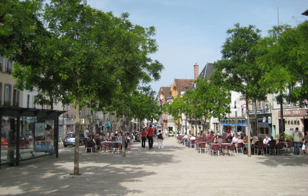 Улица в провинции Шампань, Франция