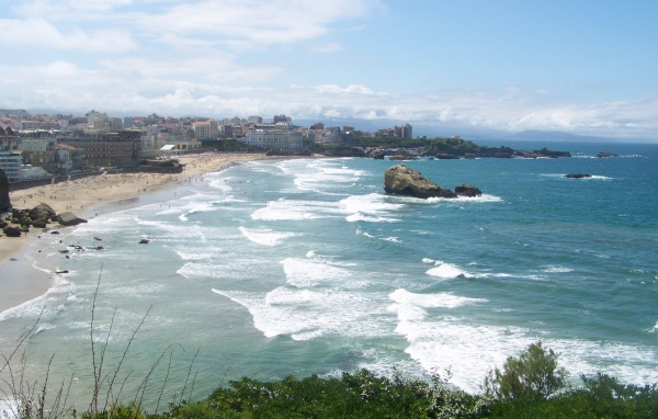 Летний отдых на курорте Биарриц, Франция