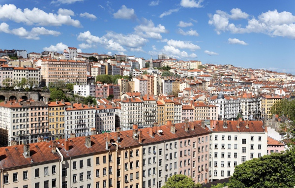 Город Лион, Франция