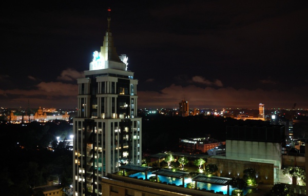 Красивый ночной Бангалор