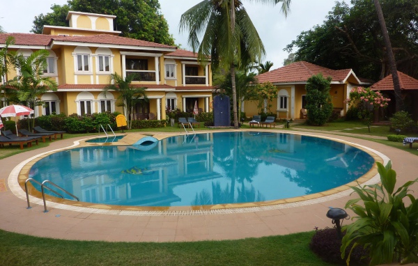 Красивые частные дома в Гоа