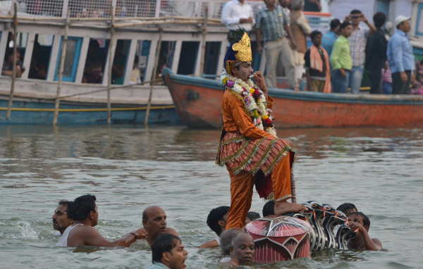 Фестиваль в городе Варанаси