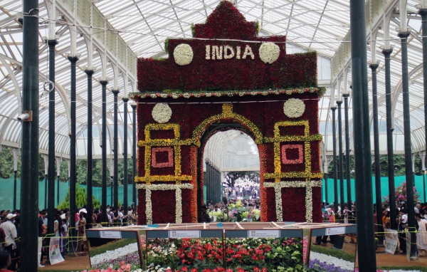 Шоу цветов в Бангалоре