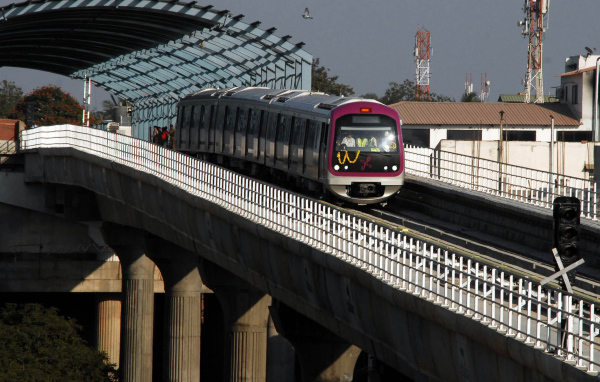 Наземное метро в Бангалоре