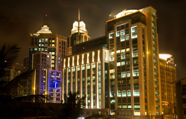 Ночные огни Бангалора