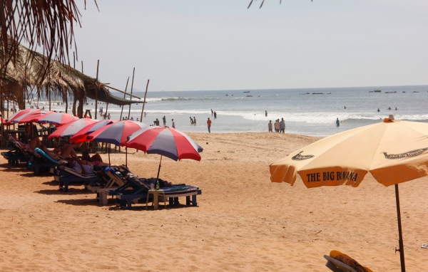 Отдых на пляже в Баге