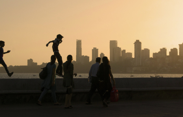 Отдых на пляже в Мумбае