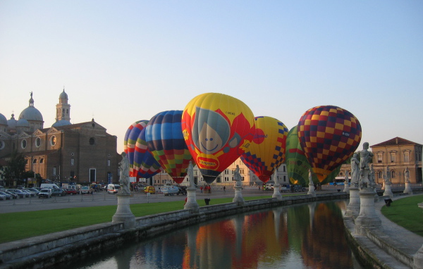 Фестиваль воздушных шаров в Падуе, Италия