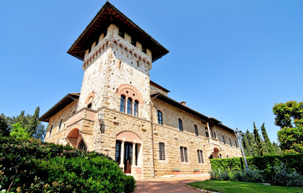 Замок в Сиене, Италия