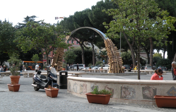 Городской парк в Тиволи, Италия