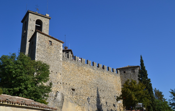 Крепость Гуата в Сан Марино, Италия