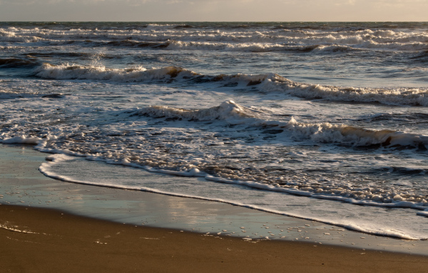 Золотой пляж на курорте Форте дей Марми, Италия
