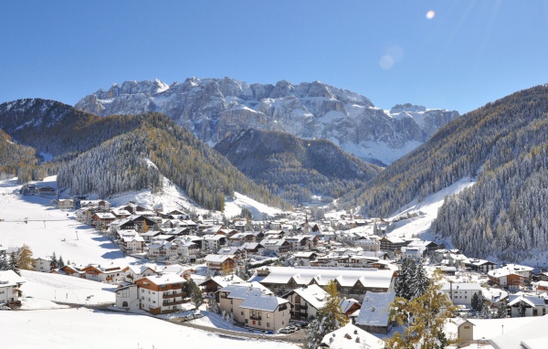 Горнолыжный курорт Валь Гардена, Италия