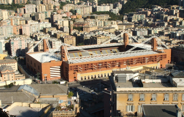Стадион в Генуе, Италия
