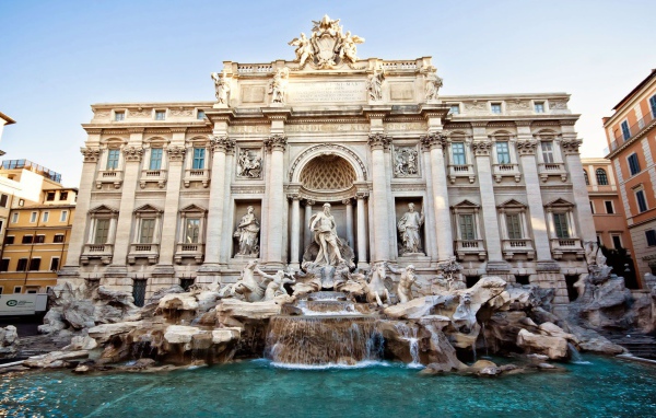 Фонтан Треви в Риме