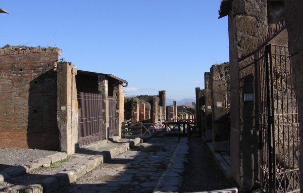 Дворы в Помпеях, Италия