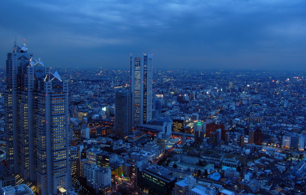 Небоскребы в Токио