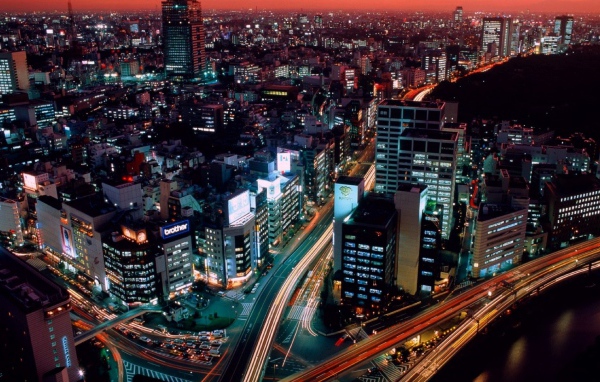 Ночь в Токио