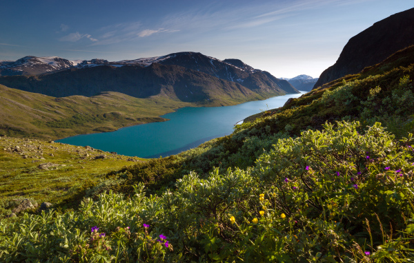 Хребет Бессеген, Норвегия