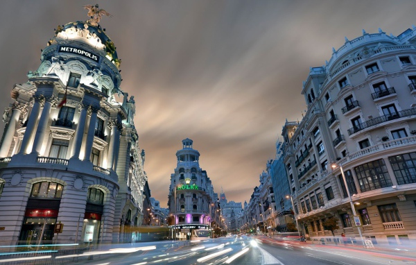 Ночь в Мадриде