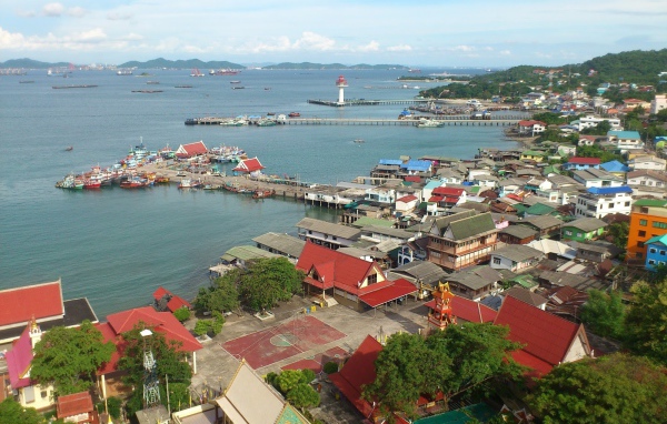 Город на острове Чанг, Таиланд