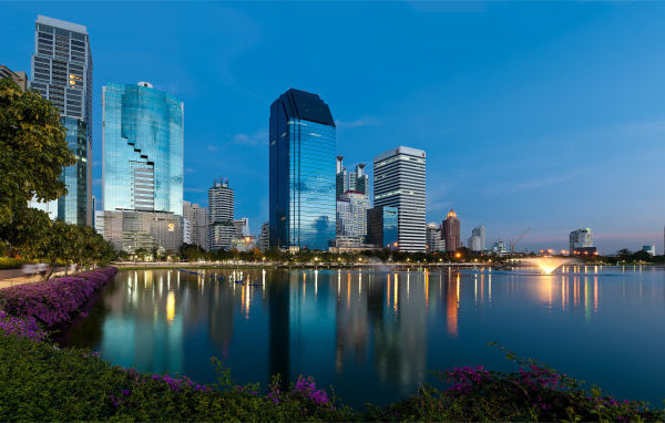 Городской парк в Бангкоке, Таиланд