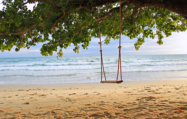 Золотой пляж на острове Самет, Таиланд