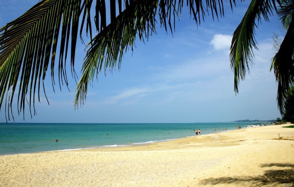 Золотой пляж на острове Самуи, Таиланд