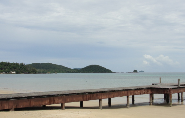 Причал на курорте Ча Ам, Таиланд