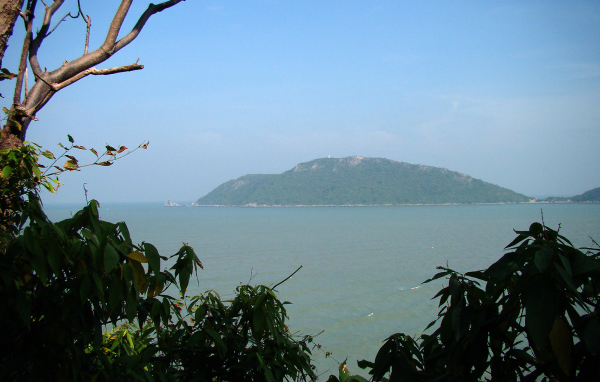 Вид на полуостров на курорте Хуа Хин, Таиланд