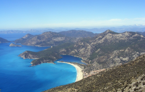 Пляж в Фетхие Турция