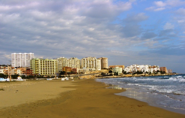 Пляж в Мерсине, Турция