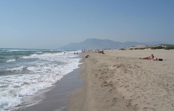 Пляж в окрестностях Эфеса, Турция