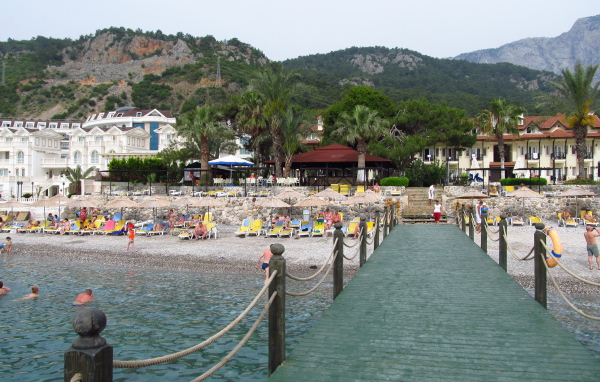 Причал в Кемере, Турция