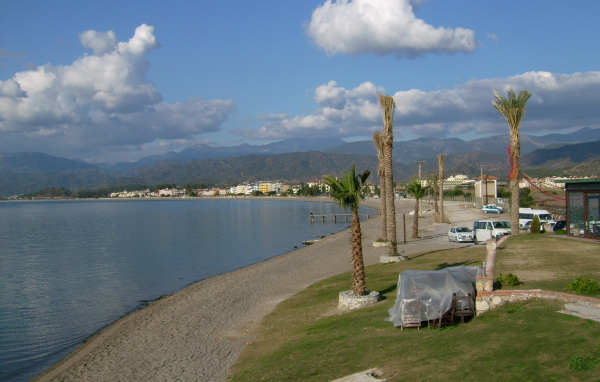 Пляж Чалыш в Фетхие Турция